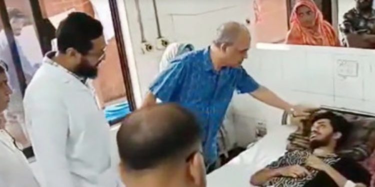 গণঅভ্যুত্থানে আহতদের জন্য প্রয়োজনীয় সব কিছুই করবে সরকার: স্বরাষ্ট্র উপদেষ্টা