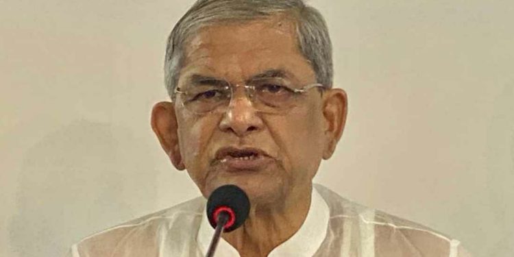 কেন্দ্রীয় স্বেচ্ছাসেবক দলের সভাপতির গাড়িবহরে হামলা ও ক্রীড়া সম্পাদক খুনের ঘটনায় মির্জা ফখরুলের বিবৃতি