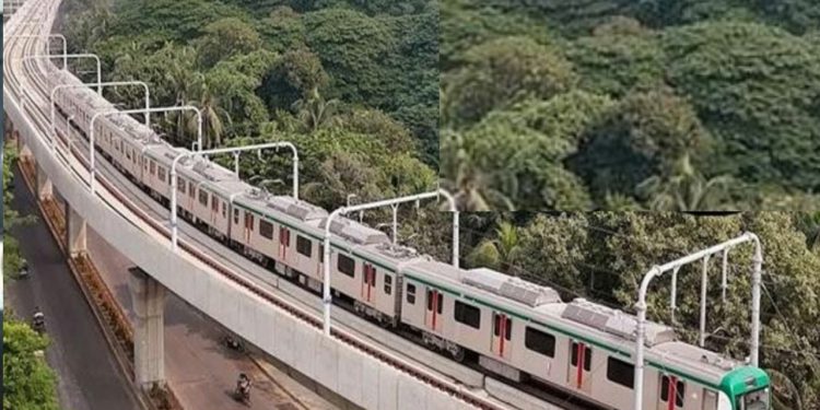 উত্তরা থেকে মতিঝিলগামী মেট্রোরেল চলাচল বন্ধ