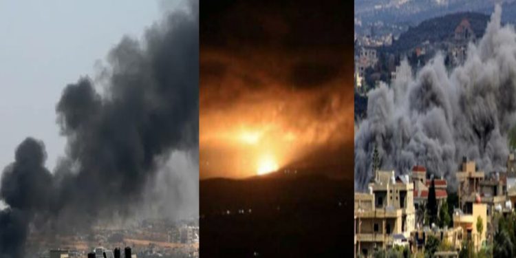 লেবাননে হিজবুল্লাহর বিভিন্ন লক্ষবস্তুতে ৪০০ হামলা চালিয়েছে ইসরায়েল