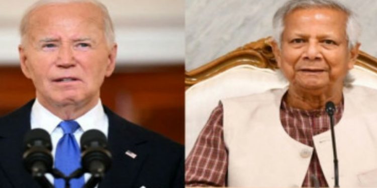 নিউ ইয়র্কে আজ জো বাইডেন-ড. ইউনূস বৈঠক