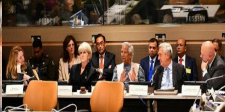 রোহিঙ্গা সমস্যা সমাধানে বিশ্ব নেতাদের আহ্বান ড. মুহাম্মদ ইউনূসের