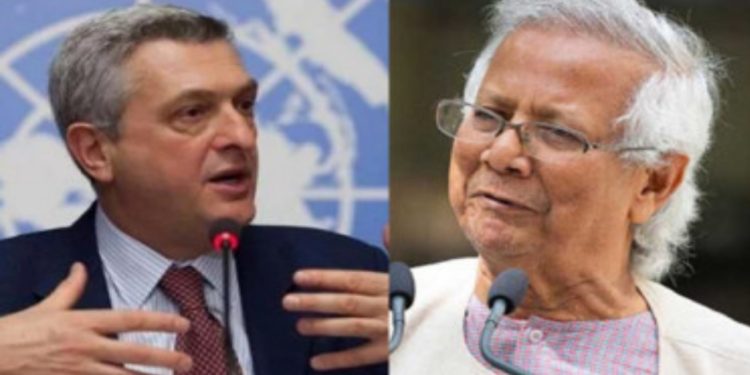 রোহিঙ্গাদের মানবিক সহায়তা আরও বাড়বে, ড. মুহাম্মদ ইউনূসকে ফিলিপ্পো গ্র্যান্ডি