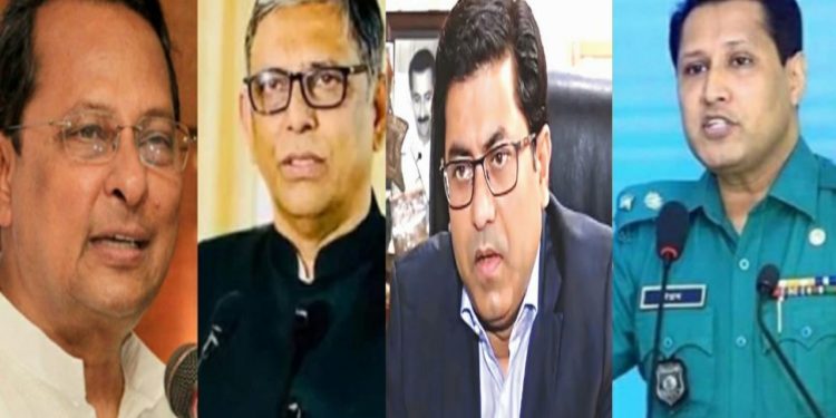 ইনু-বাহাউদ্দিন নাছিম, তাপস ও বিপ্লব কুমারের ব্যাংক হিসাব জব্দ