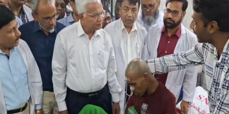 রাজনৈতিক পরিচয় নয় গণঅভ্যুত্থানে আহতদের তালিকা তৈরি করে চিকিৎসার ব্যবস্থা নেবে বিএনপি: ডা. জাহিদ