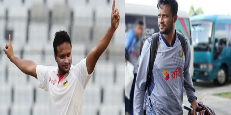 বৃহস্পতিবার টেস্টে খেলতে দেশে আসছেন সাকিব আল হাসান