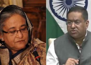 শেখ হাসিনা ভারতে এখনো আছেন, থাকবেন: রণধীর জয়সোয়াল