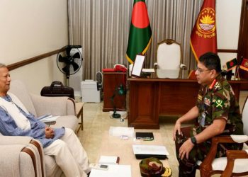 প্রধান উপদেষ্টার সঙ্গে সেনাপ্রধানের বৈঠক