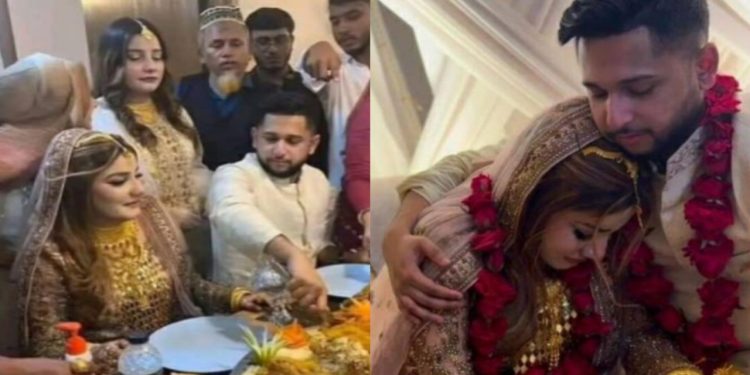 আত্মগোপনে তৌহিদ আফ্রিদি, সোস্যাল মিডিয়ায় বিয়ের ছবি- ভিডিও