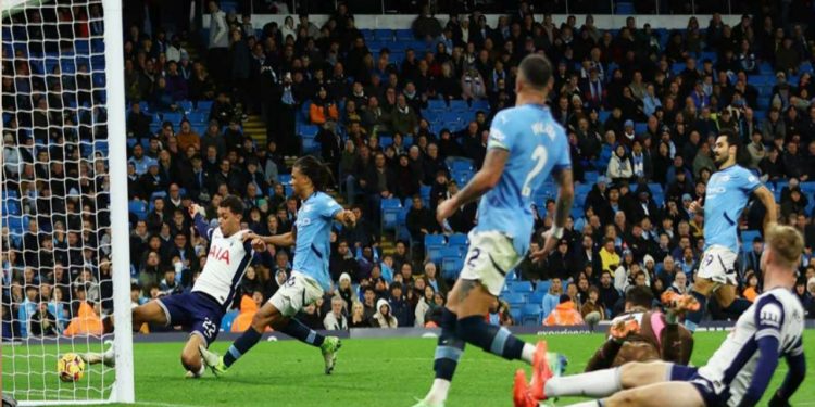 টটেনহ্যামের কাছে  ৪-০ গোলের লজ্জার হার ম্যানসিটির