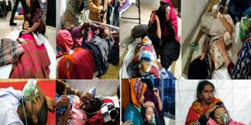 কোচিং সেন্টারে ক্লাশ চলাকালে একই সঙ্গে ৯ ছাত্রী শ্বাসকষ্টে অসুস্থ হয়ে হাসপাতালে ভর্তি