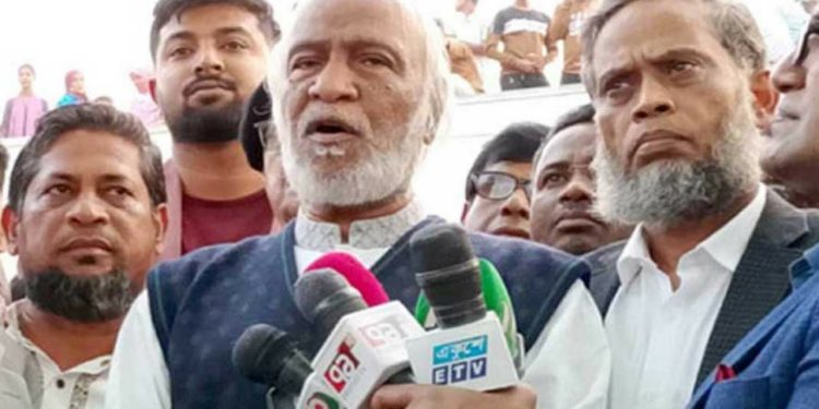 গণতন্ত্র ফিরিয়ে আনাই বর্তমান সরকারের মূল দায়িত্ব: মঈন খান