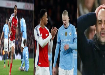 সিটিকে ৫-১ গোলে বিধ্বস্ত করেছে আর্সেনাল