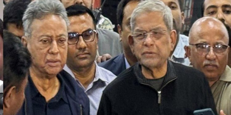 যুক্তরাষ্ট্র থেকে দেশে ফিরে যা বললেন মির্জা ফখরুল
