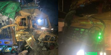 ওসমানীনগরে দুই ট্রাকের মুখোমখি সংঘর্ষে আহত- ৪