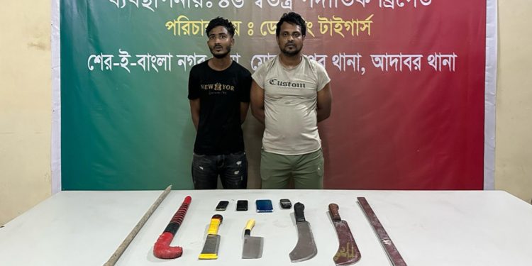 কবজি কাটা আনোয়ারের দুই সহযোগী আটক