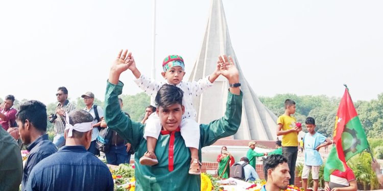 জাতি গভীর শ্রদ্ধা ও ভালোবাসায় বীর সন্তানদের স্মরণ করছে