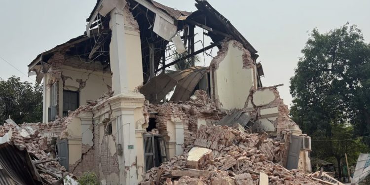 মিয়ানমারে আবারও ভূমিকম্প, মৃতের সংখ্যা ৩ হাজার ছাড়াল