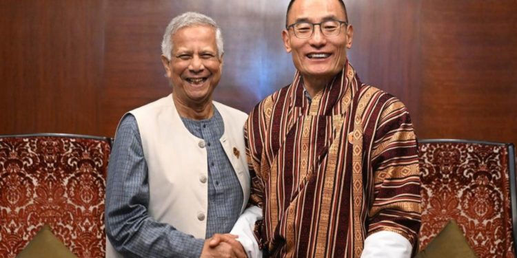 ভুটানের প্রধানমন্ত্রীর সঙ্গে প্রধান উপদেষ্টার বৈঠক