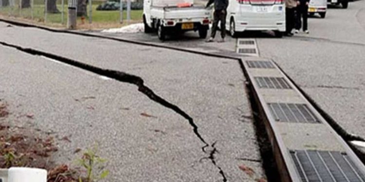 জাপানে ৬ মাত্রার একটি শক্তিশালী ভূমিকম্প