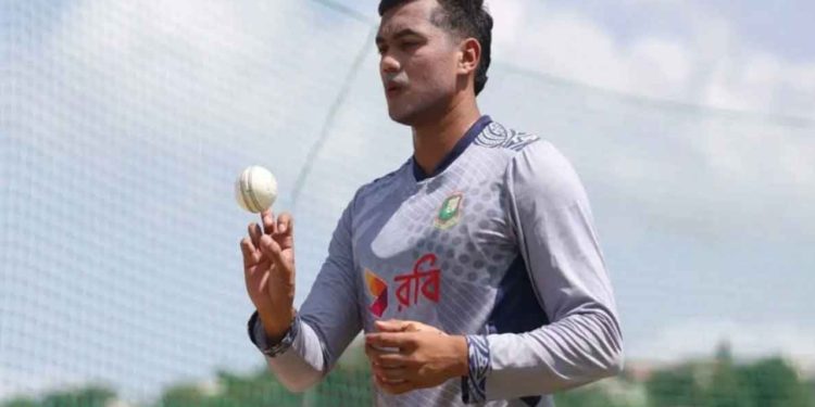 প্রথম টেস্টে তাসকিনের অনুপস্থিতির কারণ জানালো বিসিবি