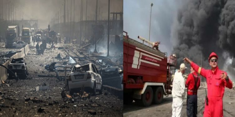 ইরানের বন্দরে বিস্ফোরণে নিহত-১৪, আহত- ৭৫০