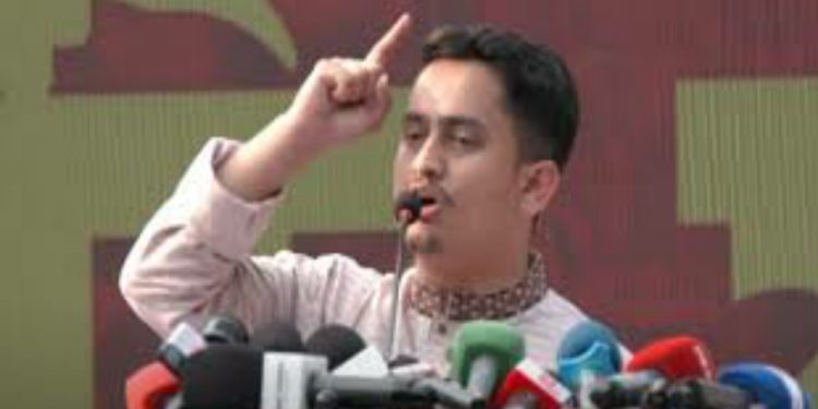 খুনিরা রাজনীতি করতে পারবে না, খুনি হাসিনার ফাঁসি চাই: সারজিস আলম