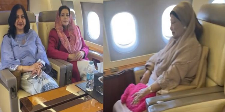 ২ পুত্রবধূসহ কাতারের রাজকীয় এয়ার অ্যাম্বুলেন্সে দেশের পথে বেগম খালেদা জিয়া