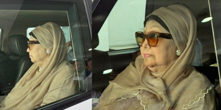 দুই পুত্রবধূসহ ফিরোজায় বেগম খালেদা জিয়া