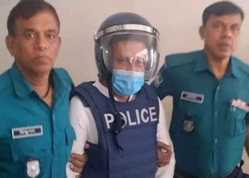 ভ্যানচালক হত্যাচেষ্টা মামলায় গ্রেপ্তার দেখানো হলো গানবাংলার কৌশিক হোসেন তাপসকে