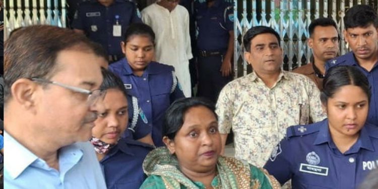হত্যা মামলায় সেলিনা হায়াৎ আইভী কারাগারে