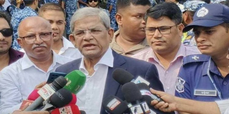 আ. লীগকে আইনি প্রক্রিয়ায় নিষিদ্ধ করা উচিত বলে আমরা জানিয়েছিলাম: ফখরুল