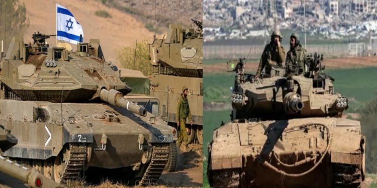 ইসরায়েল ফিলিস্তিনের অবরুদ্ধ গাজায় ব্যাপক স্থল হামলা শুরু করেছে