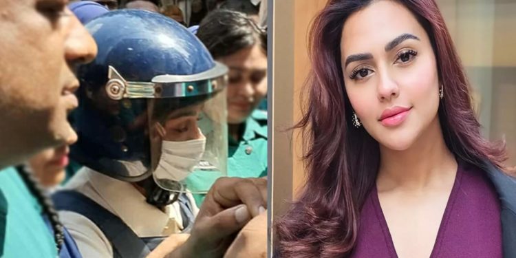 অভিনেত্রী নুসরাত ফারিয়াকে কারাগারে পাঠানোর আদেশ