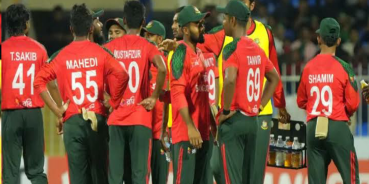 পাকিস্তানে বসেই  র‍্যাংকিংয়ের এক ধাপ অবনতির বড় দুঃসংবাদ পেল টাইগাররা
