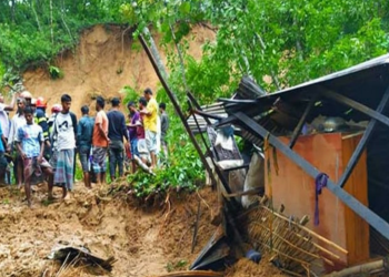 টিলা ধসে সিলেটে একই পরিবারের ৪ জনের মৃত্যু