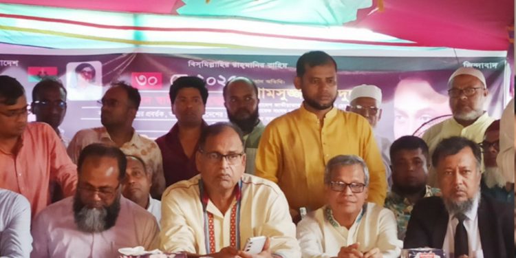 সংস্কারের নামে হাসিনার মতো উন্নয়নের সবক দিচ্ছে বর্তমান সরকার: শামসুজ্জামান দুদু