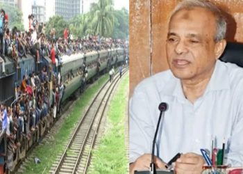 ট্রেনের ছাদে ভ্রমণ কোনো ভাবেই মেনে নেয়া হবে না: জাহাঙ্গীর আলম চৌধুরী