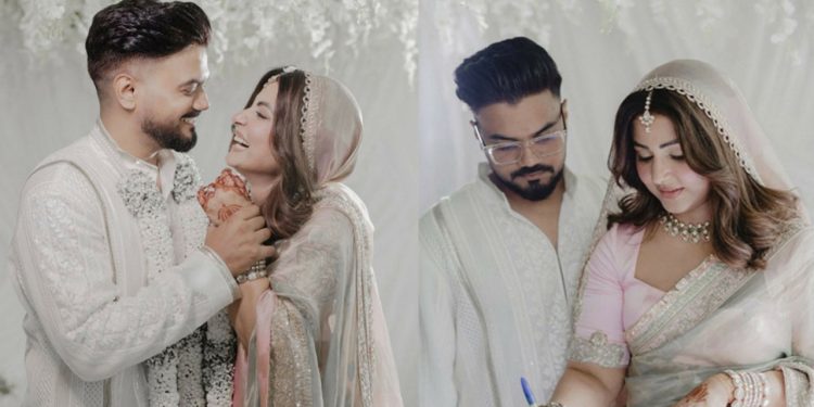 বিয়ে করলেন ক্যান্সারে আক্রান্ত বলিউড অভিনেত্রী হিনা খান