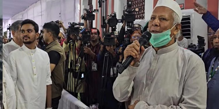 দেশবাসীকে ঈদের শুভেচ্ছা জানালেন প্রধান উপদেষ্টা ড. মুহাম্মদ ইউনূস