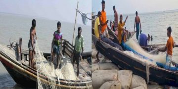 শেষ নিষেধাজ্ঞা হওয়ায় জেলেপল্লির মানুষের মুখে হাসি, জাল নিয়ে সমুদ্রে জেলেরা