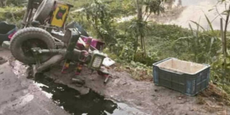 সড়ক দুর্ঘটনায় নারায়ণগঞ্জে মাছ ব্যবসায়ী নিহত