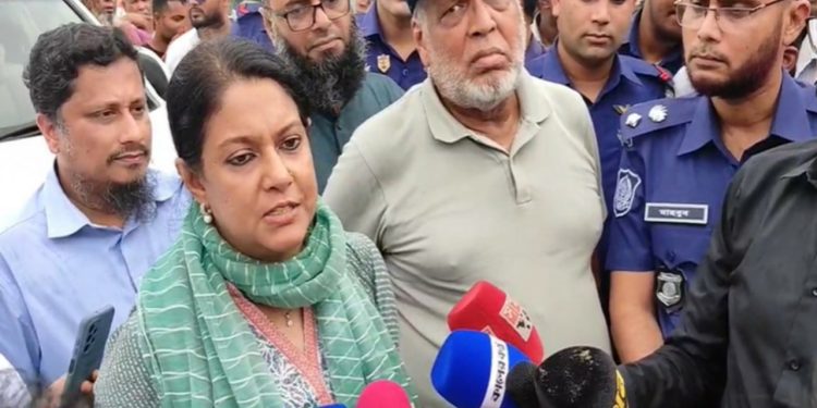জাফলং পর্যটন কেন্দ্রকে ঢেলে সাজানোর পরিকল্পনা করা হচ্ছে: রিজওয়ানা হাসান