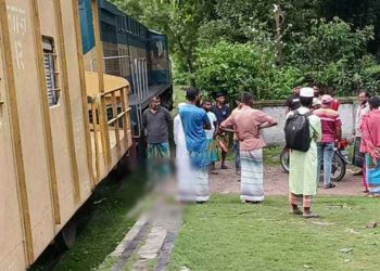 ট্রেনে কাটা পড়ে কালীগঞ্জে যুবক নিহত
