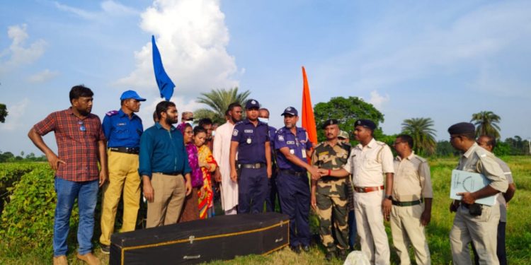 ৪২ দিন পর নিহত যুবকের মরদেহ হস্তান্তর করল বিএসএফ