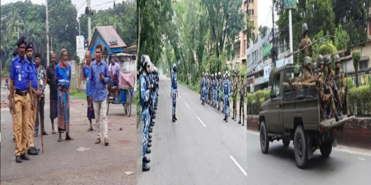থমথমে অবস্থা গোপালগঞ্জে, চলছে কারফিউ