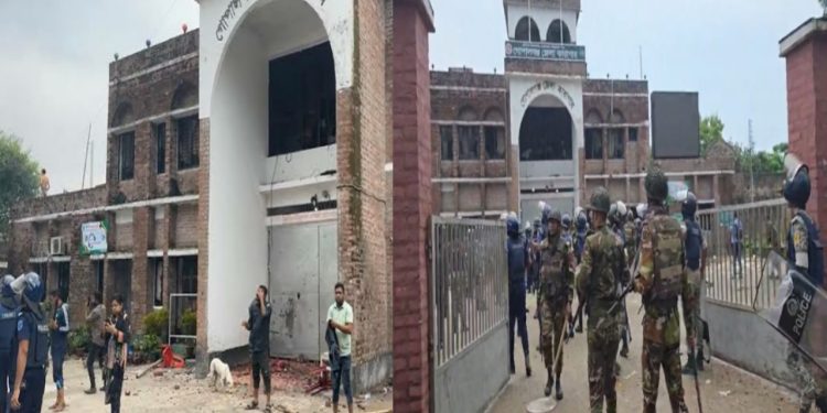 নিরাপত্তা জোরদার করা হয়েছে গোপালগঞ্জ জেলা কারাগার