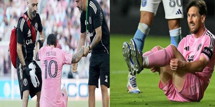 লিওনেল মেসির চোট পাওয়া আবারও দুশ্চিন্তায় ভক্ত-সমর্থকরা