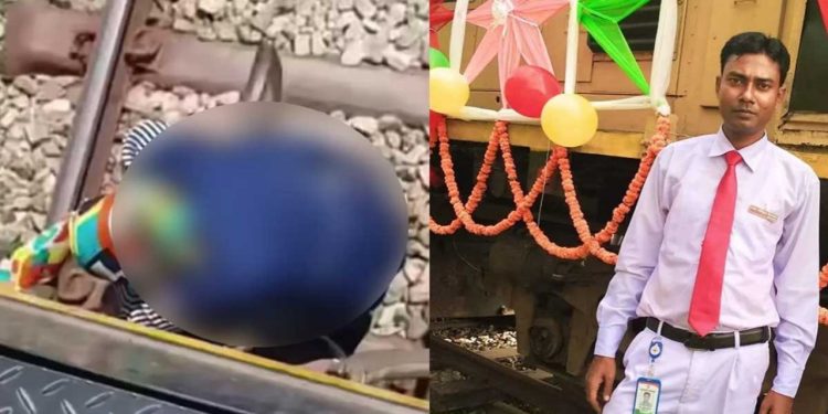 চলন্ত ট্রেনের হুকে ঝুলে রইলেন নারী ৫ মিনিট, তারপর যা ঘটল…
