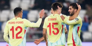 জর্জিয়াকে পরাজিত করে বিশ্বকাপের আরও কাছে স্পেন